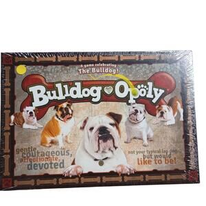 Dog-Opoly Family Board Game Gift With Your Favorite Dog Breed: Bulldog